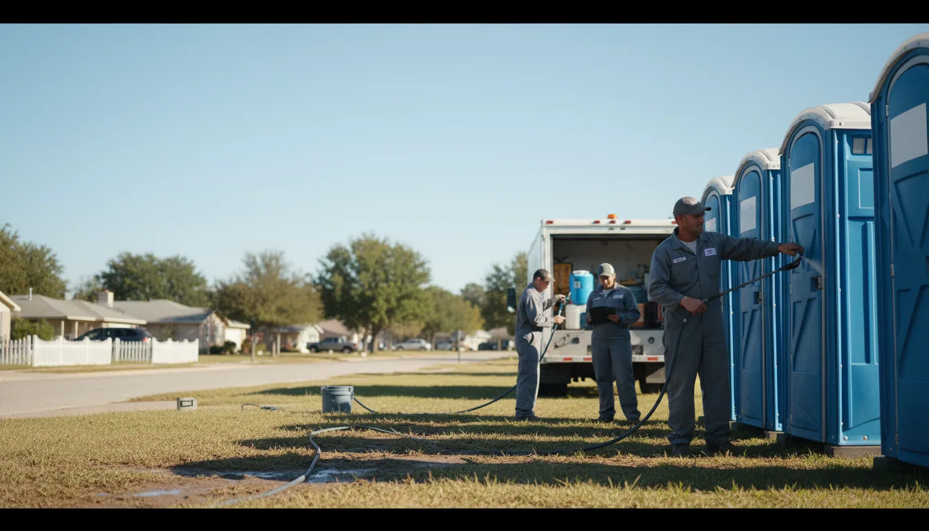 Long-Term Portable Toilet Rental in Parrish, FL near me